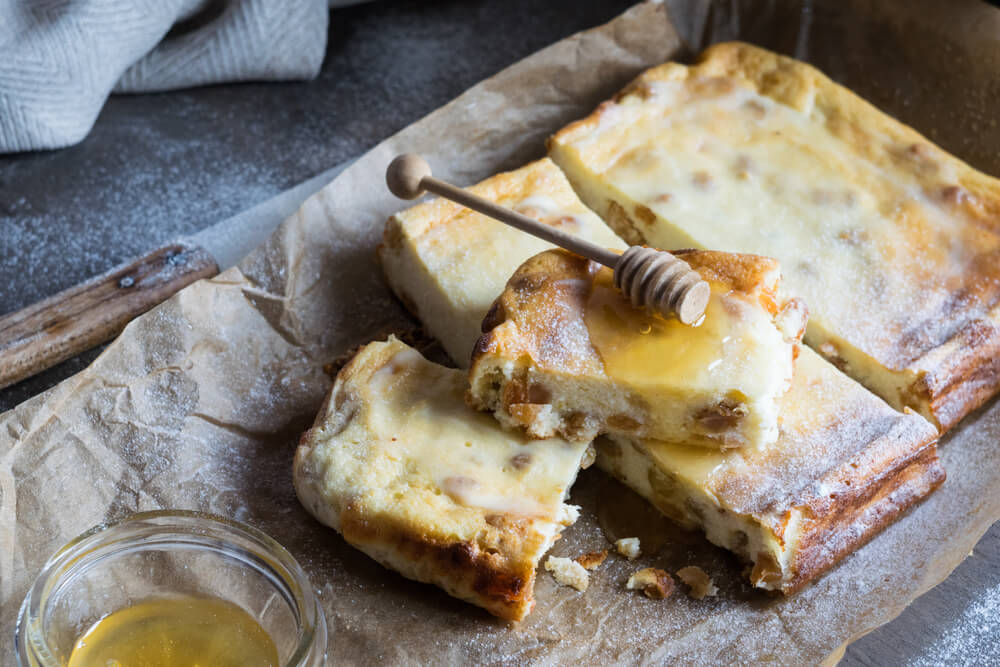 творожная запеканка с яблоками