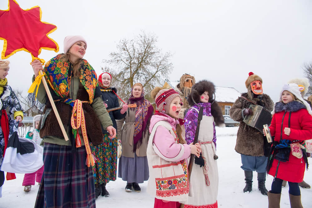 рождественские колядки для детей
