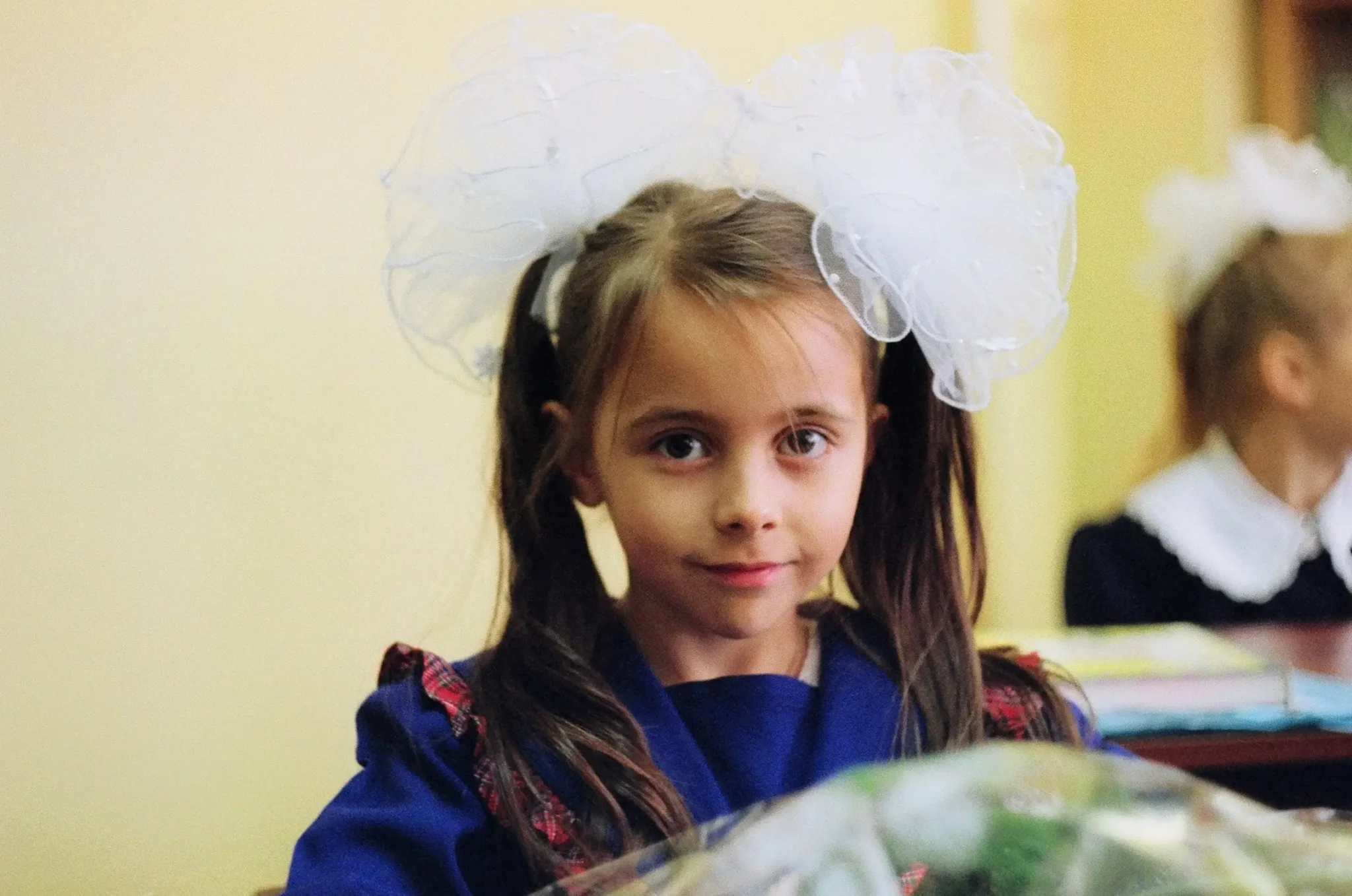 Оля Вирич в детстве