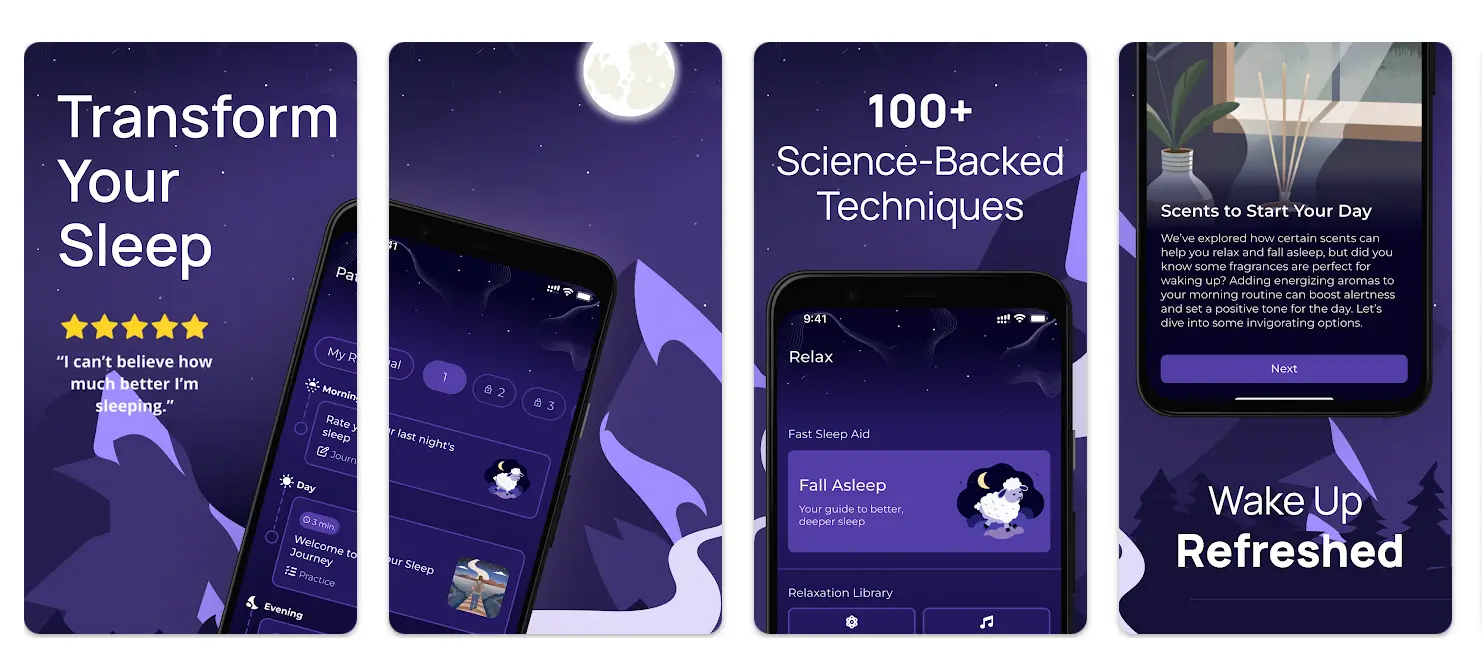 Приложение для сна школьникам