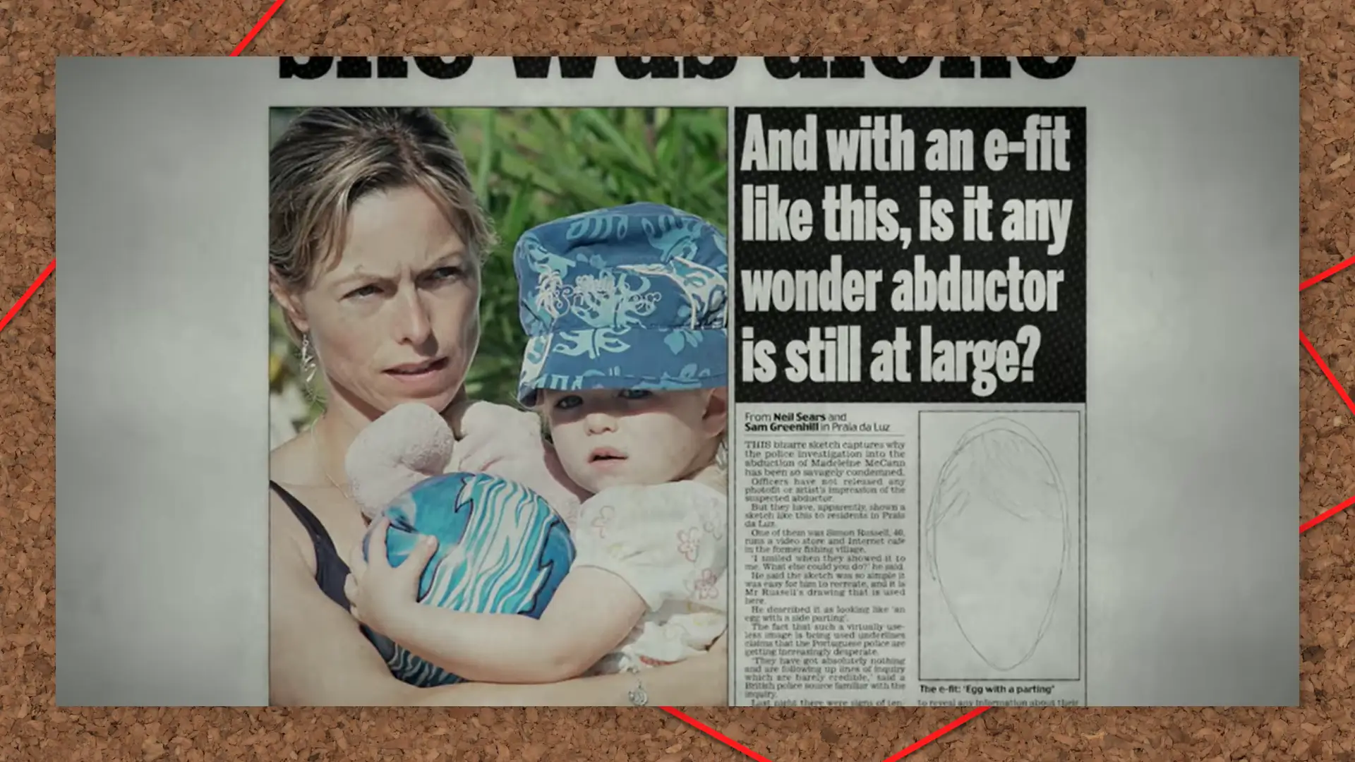 Кто похитил Мэдлин Макканн. Источник: Sunday Mirror