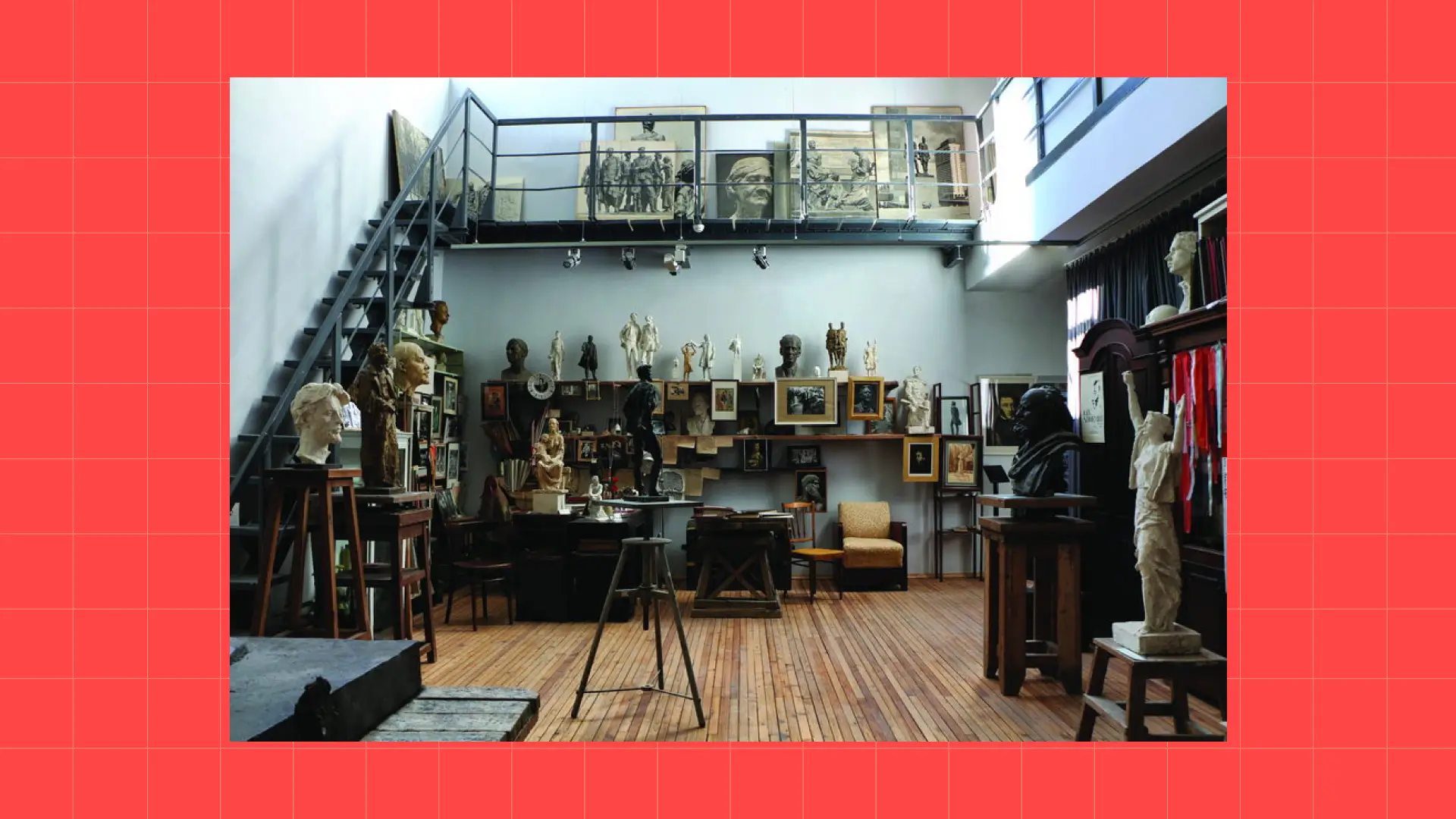 Как провести каникулы с детьми в Санкт-Петербурге: мемориальная мастерская Михаила Аникушина