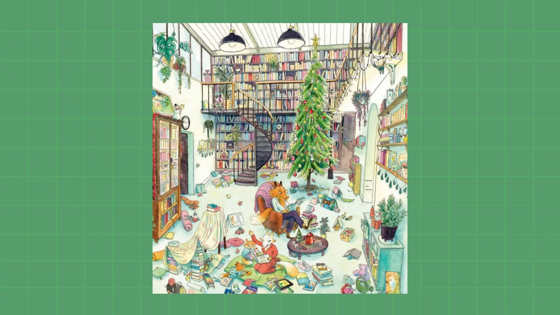 Новогодняя гаражка в «Самокате» Новогодняя гаражка в книжном домике «Самоката». Фото: книжный домик «Самоката»