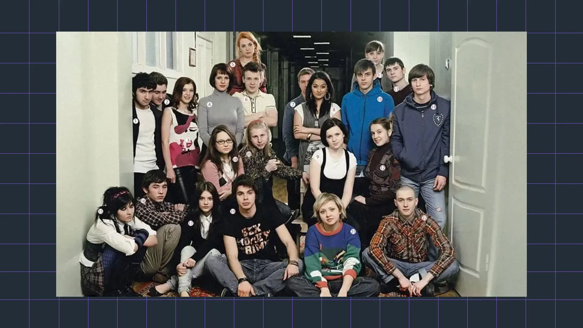 Герои сериала «Школа»