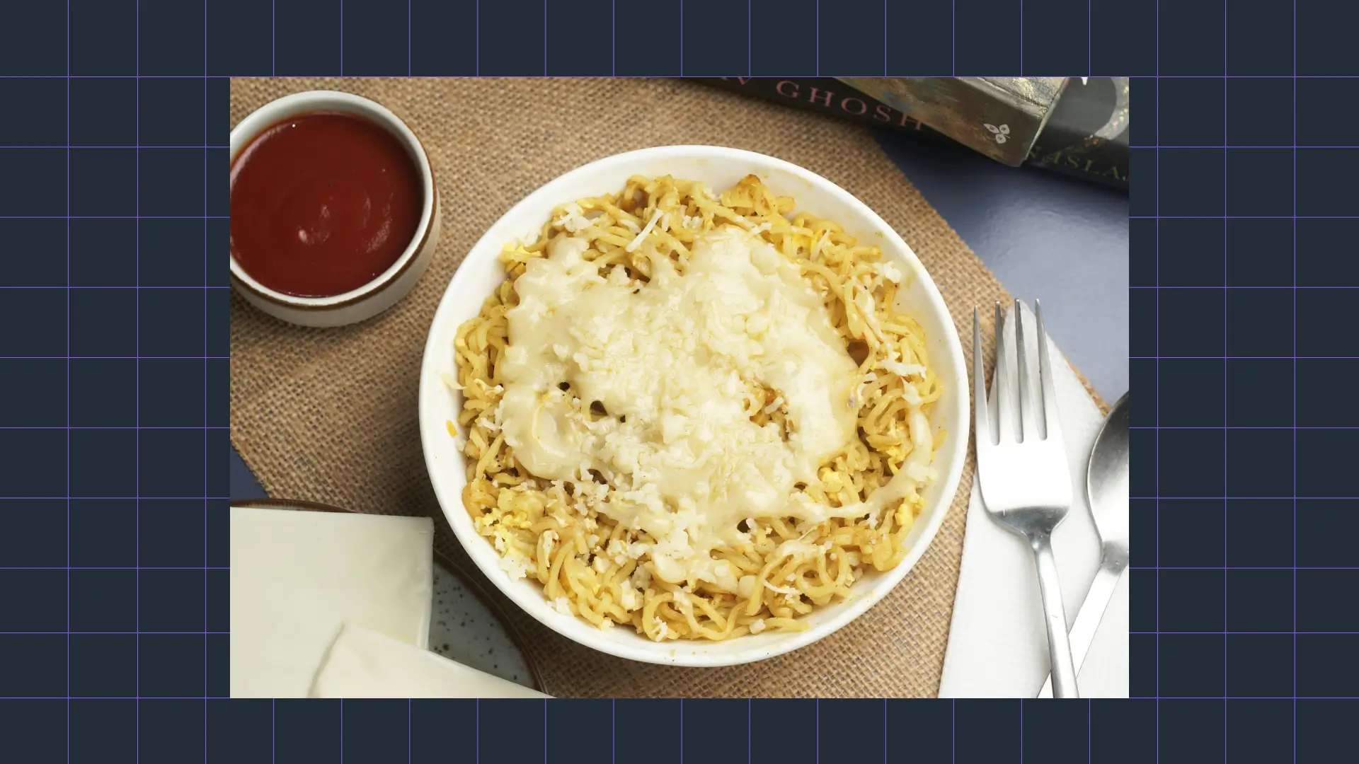 Сырный рамен Рецепт из лапши быстрого приготовления