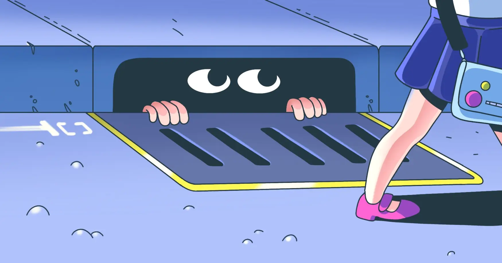 Иллюстрация к статье Когда внимание становится опасным: всё о сталкинге для родителей и подростков