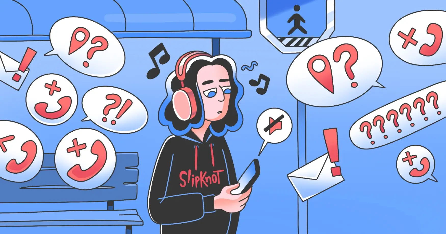 Иллюстрация к статье Не отвечает на звонки и сообщения: инструкция для родителей подростка