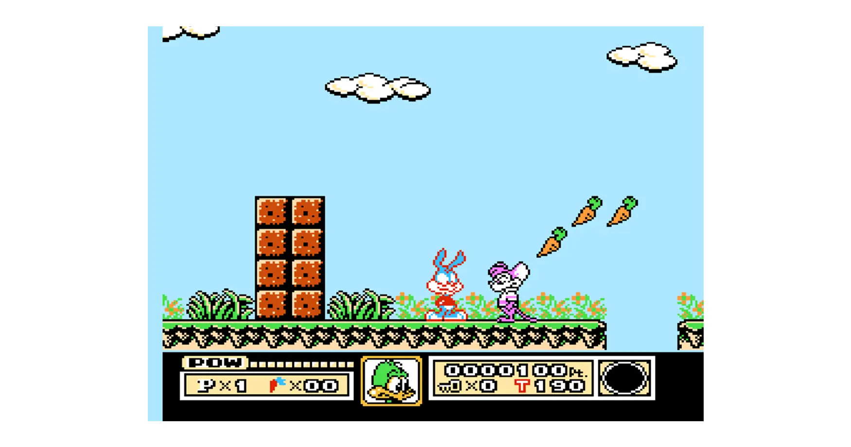 Денди игры из детства: Tiny Toon Adventures