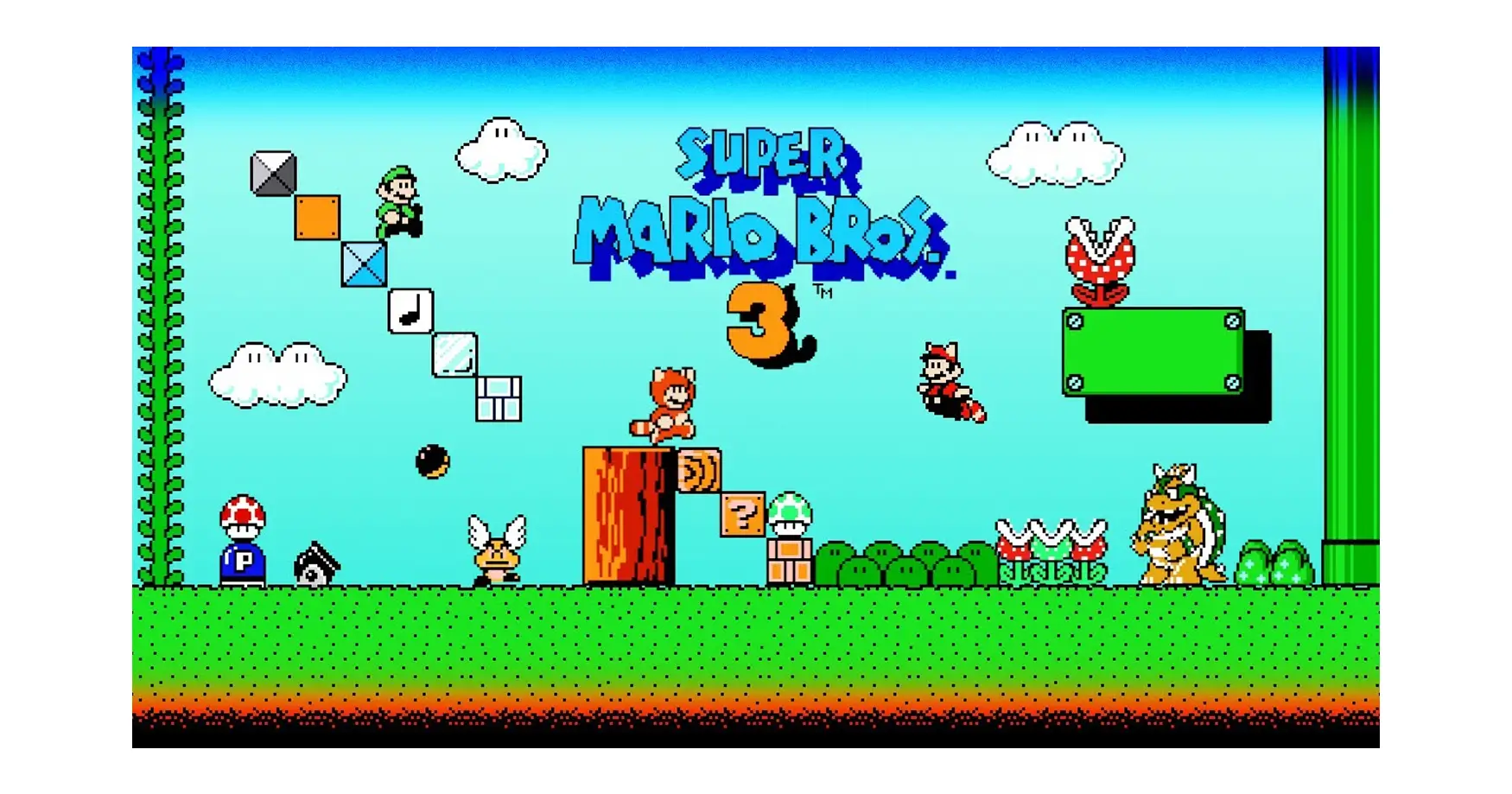 Денди игры: Super Mario Bros. 3